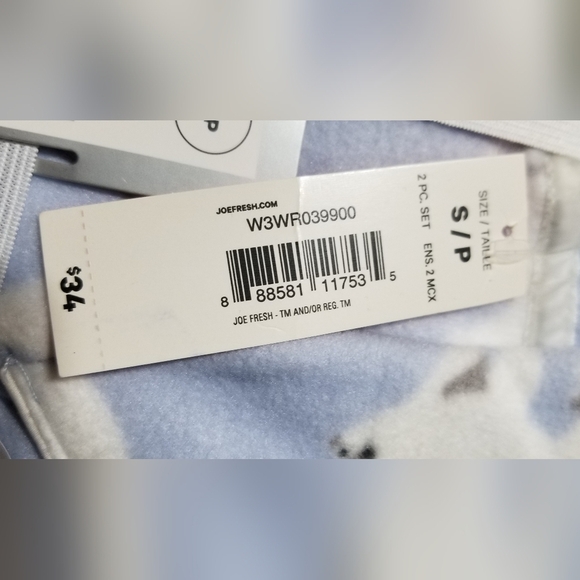 George NWT 2 piece fleece pj set - Picture 4 of 5